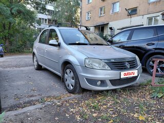 2012 Renault Logan I Рестайлинг, серый, 400000 рублей, вид 2