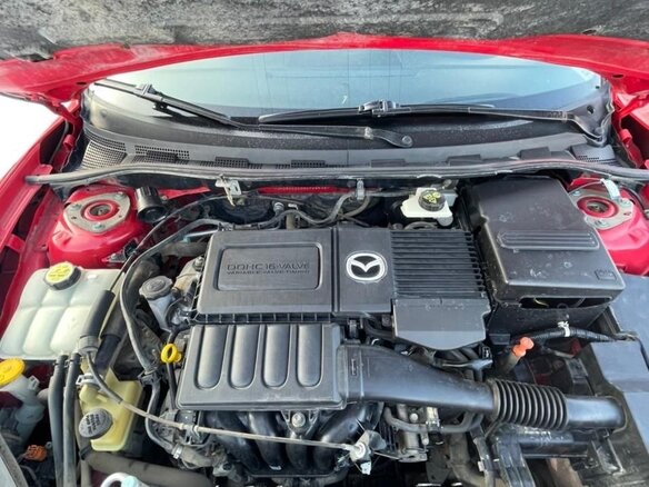 2008 Mazda 3 I (BK) Рестайлинг, красный, 600000 рублей - вид 5