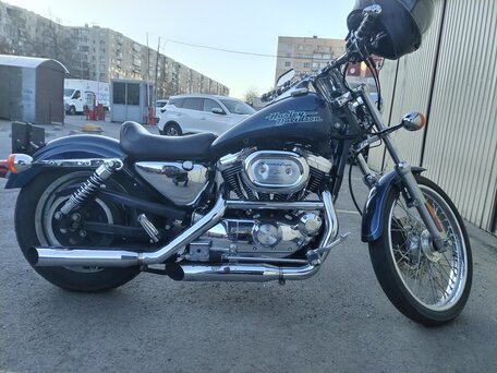 2000 Harley-Davidson Sportster 1200, синий, 600000 рублей, вид 2
