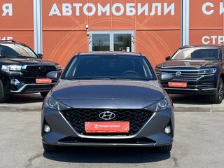 2020 Hyundai Solaris II Рестайлинг, серый, 1349000 рублей, вид 2