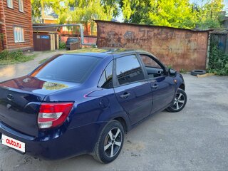 2013 Lada (ВАЗ) Granta I, синий, 370000 рублей, вид 2