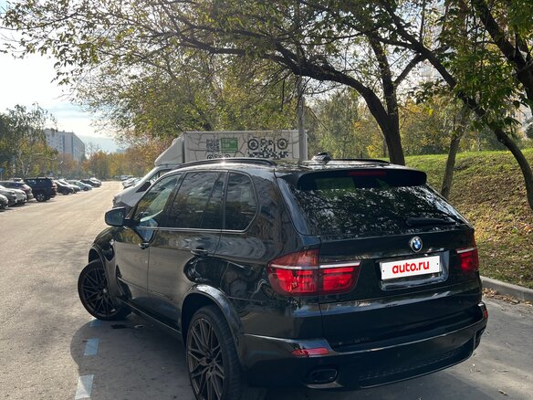 2011 BMW X5 40d II (E70) Рестайлинг, чёрный - вид 5
