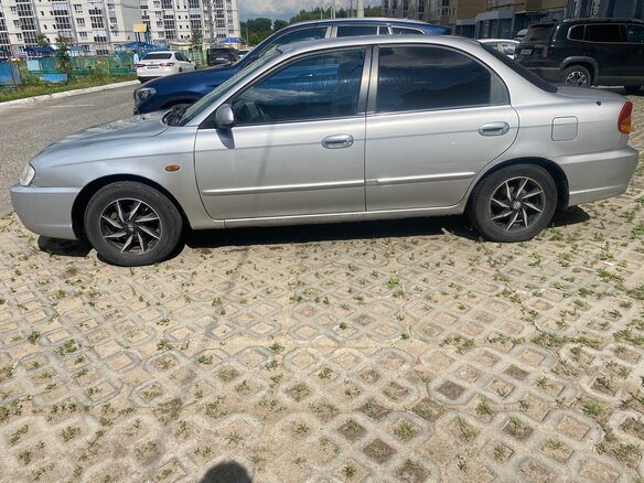 2007 Kia Spectra I Рестайлинг 2, серебристый, 190000 рублей - вид 5