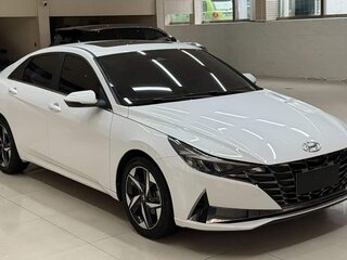 2022 Hyundai Elantra VII (CN7), белый, 1680000 рублей, вид 3