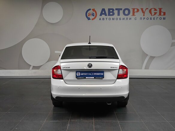 2018 Skoda Rapid I Рестайлинг, белый - вид 3