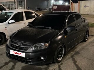 2013 Lada (ВАЗ) Granta I, синий, 230000 рублей, вид 4