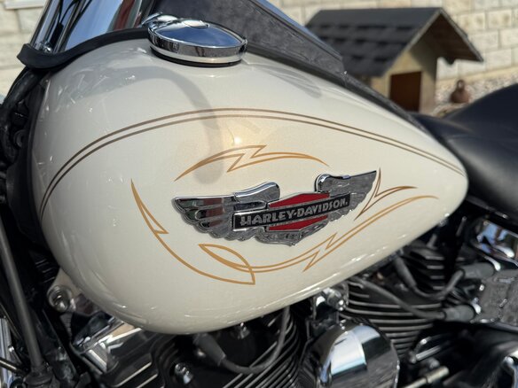 2015 Harley-Davidson Softail Deluxe, белый, 1070000 рублей - вид 9