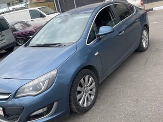 2012 Opel Astra J Рестайлинг, синий, 580000 рублей, вид 1
