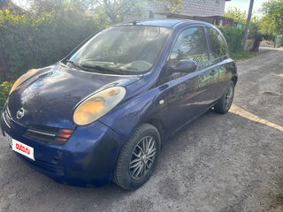 2003 Nissan Micra III (K12), синий, 260000 рублей, вид 2