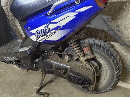 1999 Yamaha BWs, синий, 110000 рублей, вид 4