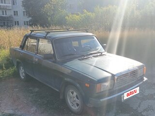 2007 Lada (ВАЗ) 2107, зелёный, 145000 рублей, вид 2