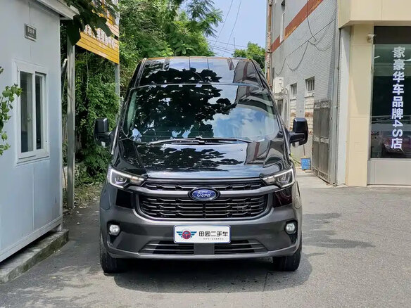 2023 Ford Transit Custom SWB I (China Market), чёрный - вид 1