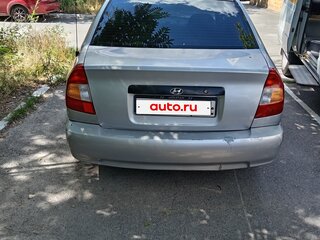 2006 Hyundai Accent ТагАЗ II, серебристый, 300000 рублей, вид 5