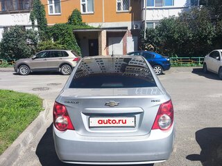 2012 Chevrolet Aveo II, серебристый, 520000 рублей, вид 4
