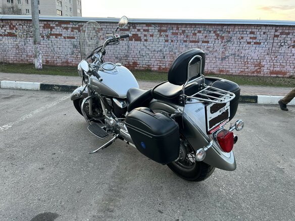 2009 Yamaha XVS1100, белый, 685000 рублей - вид 5