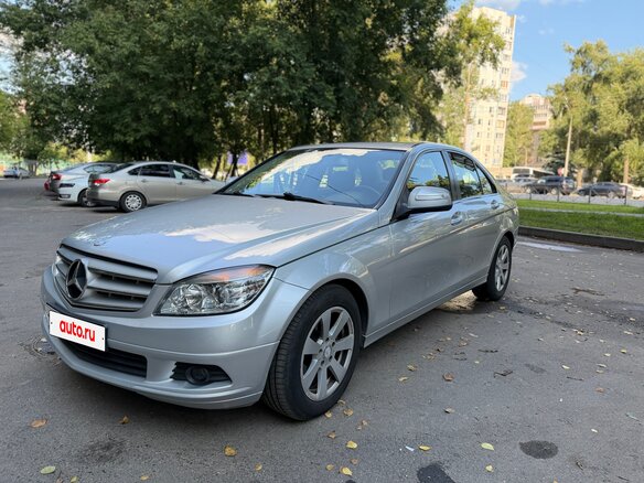 2007 Mercedes-Benz C-Класс 180 Kompressor III (W204), серебристый, 960000 рублей - вид 3