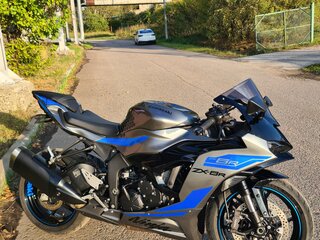 2025 Kawasaki ZX-6R Ninja, серый, 1100000 рублей, вид 3