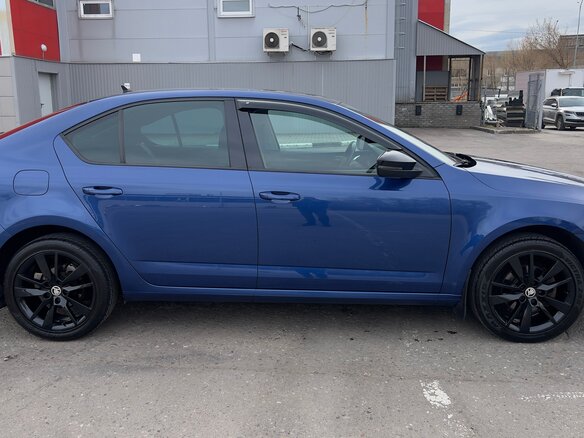 2019 Skoda Octavia III (A7) Рестайлинг, синий - вид 7