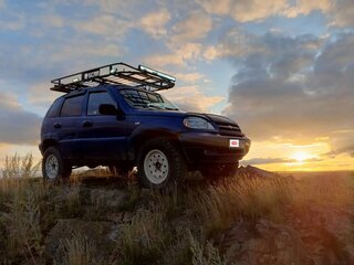 2008 Chevrolet Niva I, синий, 350000 рублей, вид 1