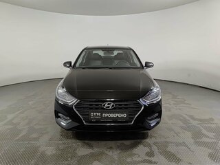 2019 Hyundai Solaris II, чёрный, 1350000 рублей, вид 2