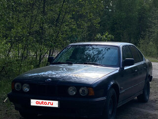1993 BMW 5 серии 520i III (E34), синий, 370000 рублей, вид 2
