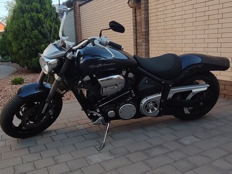 2006 Yamaha XV 1700 Warrior, чёрный, 850000 рублей, вид 1