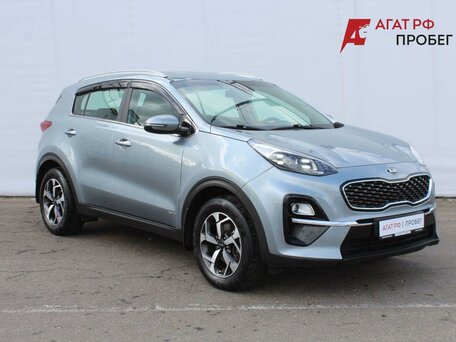 2019 Kia Sportage IV Рестайлинг, серебристый, 2570000 рублей, вид 3