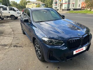 2022 BMW X3 30i xDrive III (G01) Рестайлинг, синий, 4100000 рублей, вид 2