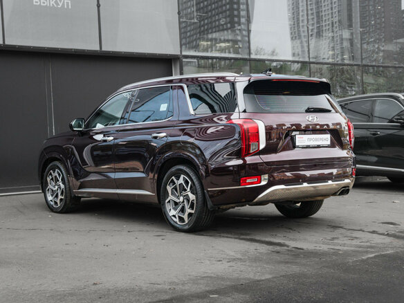 2021 Hyundai Palisade I, красный, 4380000 рублей - вид 5