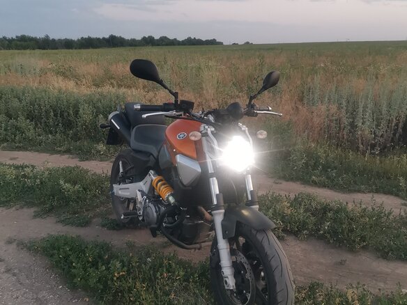 2008 Yamaha MT-03, оранжевый, 480000 рублей - вид 1