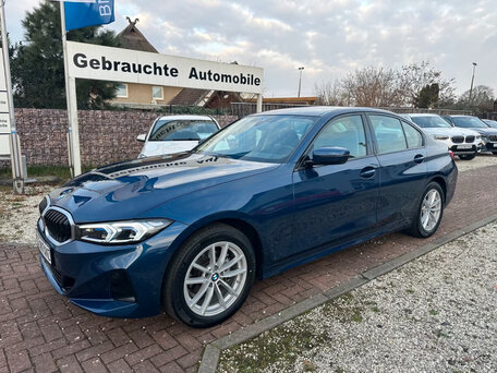 2024 BMW 3 серии 318i VII (G2x) Рестайлинг, синий, 4310659 рублей, вид 1