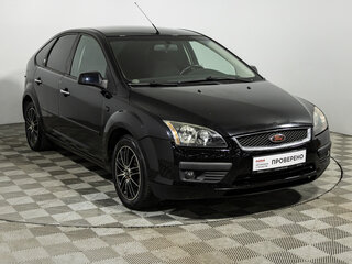 2007 Ford Focus II, чёрный, 399585 рублей, вид 3