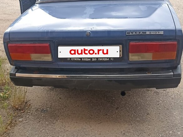 2006 Lada (ВАЗ) 2107, синий, 180000 рублей - вид 1