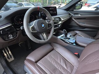 2021 BMW 5 серии Long 530Li xDrive VII (G30/G31/G38) Рестайлинг, серый, 5650000 рублей, вид 4