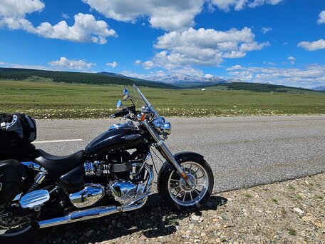 2008 Triumph America, чёрный, 420000 рублей, вид 3