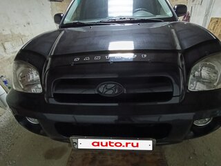 2008 Hyundai Santa Fe Classic Classic, чёрный, 920000 рублей, вид 1