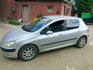 2002 Peugeot 307 I, серебристый, 300000 рублей, вид 3