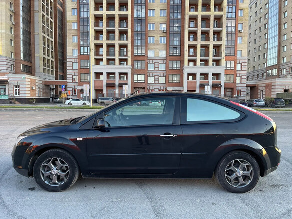 2007 Ford Focus II, чёрный, 430000 рублей - вид 2