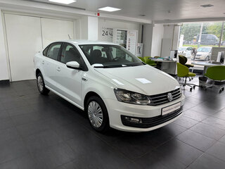 2020 Volkswagen Polo V Рестайлинг, белый, 1368000 рублей, вид 3