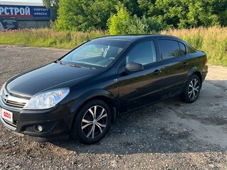 2008 Opel Astra H Рестайлинг, чёрный, 350000 рублей, вид 2