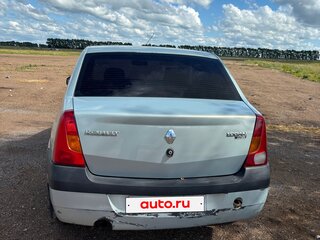 2007 Renault Logan I, серебристый, 190000 рублей, вид 3