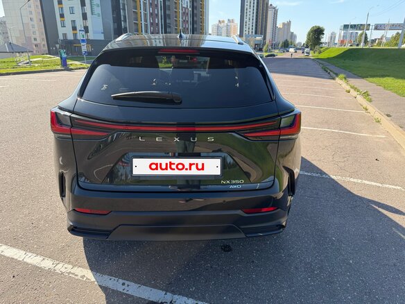 2021 Lexus NX 350 II, чёрный, 4000000 рублей - вид 8