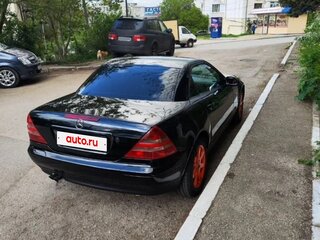 1997 Mercedes-Benz SLK-Класс 230 I (R170), чёрный, 810000 рублей, вид 3