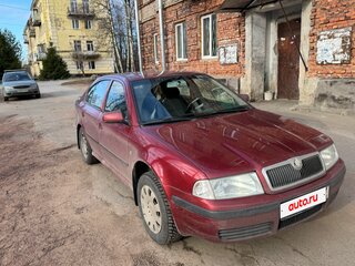2008 Skoda Octavia I (A4) Рестайлинг, красный, 450000 рублей, вид 2