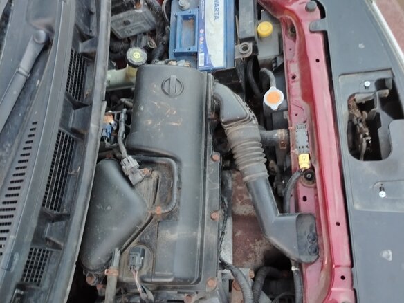 2010 Nissan Note I Рестайлинг, красный, 410000 рублей - вид 7