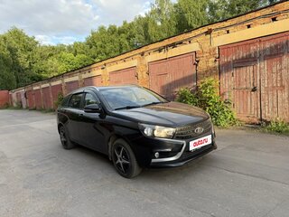 2022 Lada (ВАЗ) Vesta SW I, чёрный, 1050000 рублей, вид 1