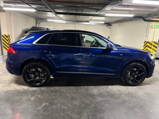 2023 Audi Q8 55 TFSI I (4M), синий, 10500000 рублей, вид 2
