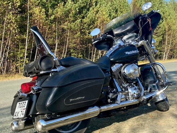 2005 Harley-Davidson Road King, серый, 610000 рублей - вид 8