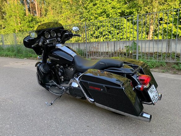 2003 Harley-Davidson Electra Glide, чёрный, 789000 рублей - вид 5