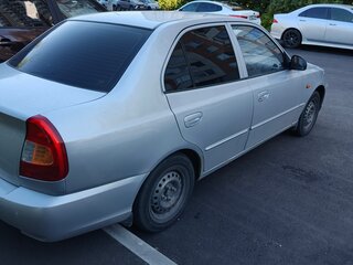 2006 Hyundai Accent ТагАЗ II, серебристый, 360000 рублей, вид 3